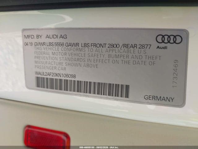 2019 AUDI A6 55 PREMIUM 9