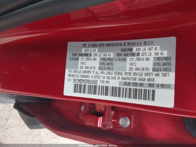 2025 MAZDA CX-30 2.5 S PREMIUM PACKAGE 9