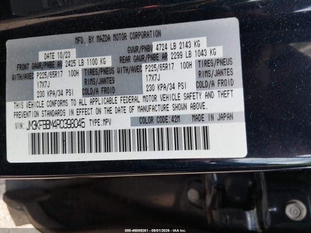 2024 MAZDA CX-5 2.5 S SELECT 9