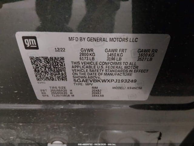 2023 BUICK ENCLAVE PREMIUM AWD 9