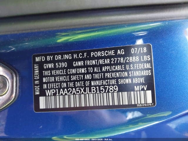 2018 PORSCHE MACAN 9