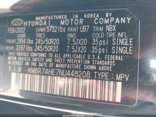 2022 HYUNDAI PALISADE CALLIGRAPHY 9