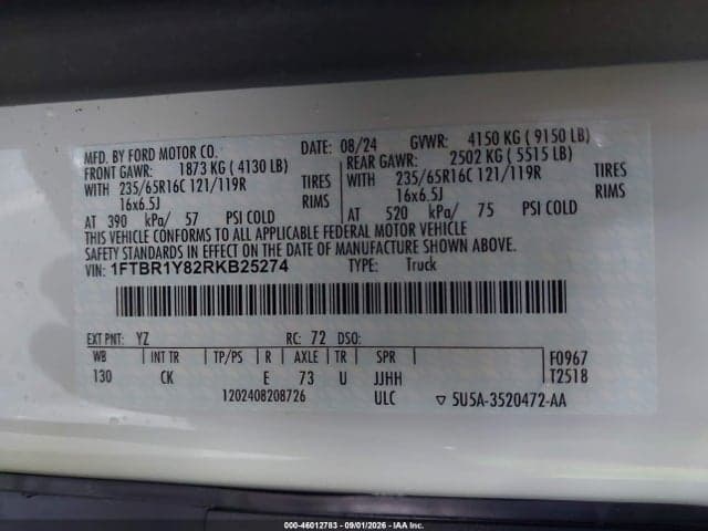 2024 FORD TRANSIT-250 9