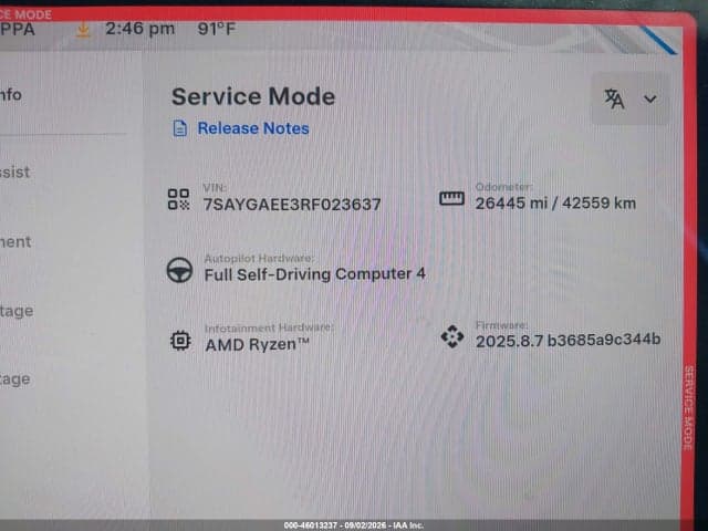 2024 TESLA MODEL Y LONG RANGE DUAL MOTOR ALL-WHEEL DRIVE 7