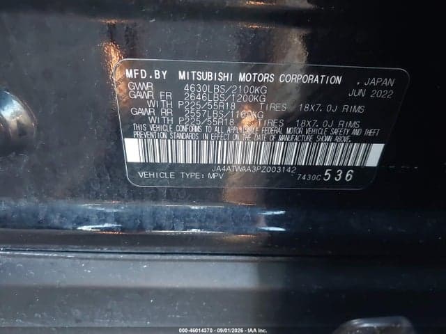 2023 MITSUBISHI ECLIPSE CROSS SE S-AWC/SEL S-AWC 9