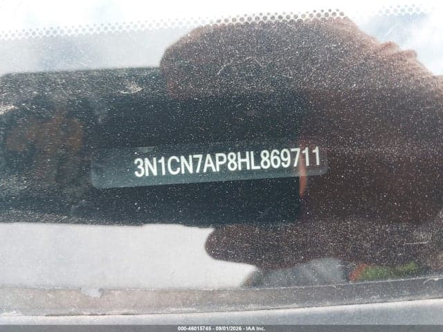 2017 NISSAN VERSA 1.6 S+ 9