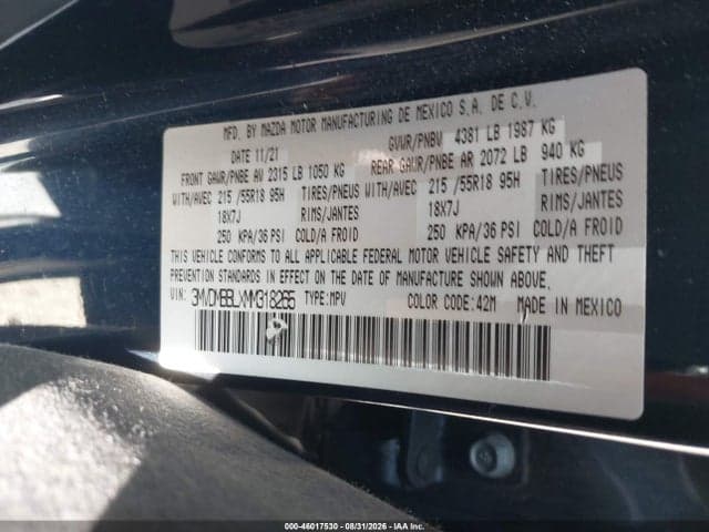 2021 MAZDA CX-30 SELECT 9