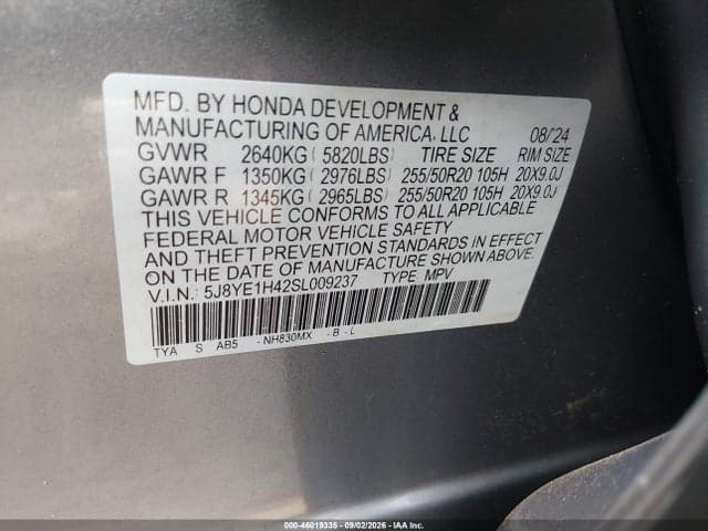 2025 ACURA MDX TECHNOLOGY PACKAGE 9