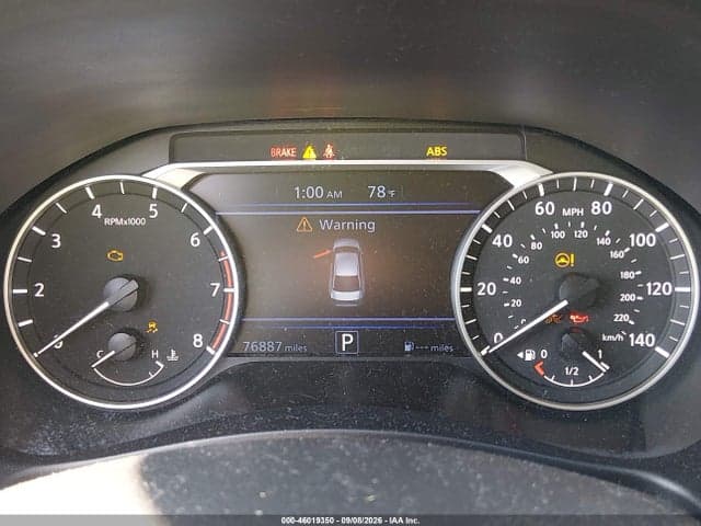 2019 NISSAN ALTIMA 2.5 S 4