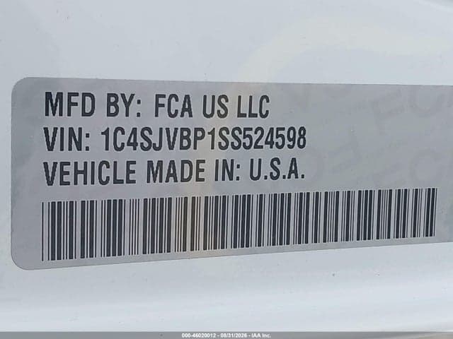2025 JEEP WAGONEER CARBIDE 4X4 9