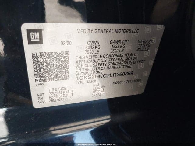 2020 GMC YUKON XL 9