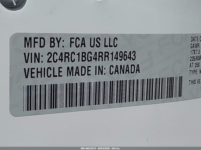 2024 CHRYSLER PACIFICA TOURING L 9