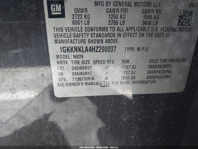 2017 GMC ACADIA SLE-1 9