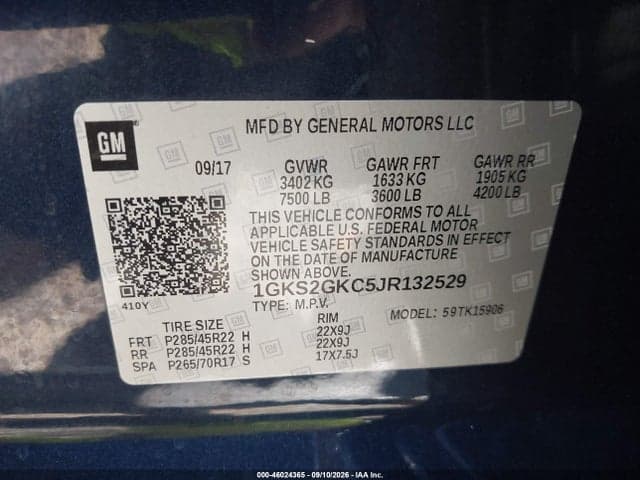 2018 GMC YUKON XL SLT 9