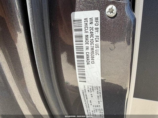 2021 CHRYSLER VOYAGER LXI 9
