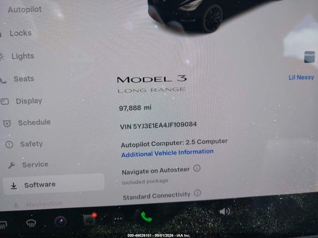 2018 TESLA MODEL 3 LONG RANGE/MID RANGE 7