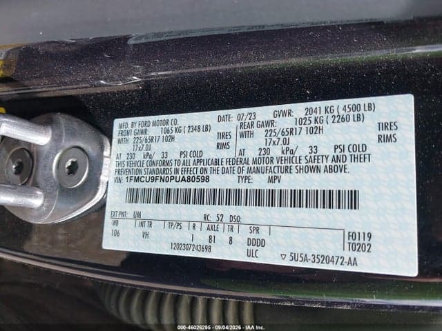 2023 FORD ESCAPE 10