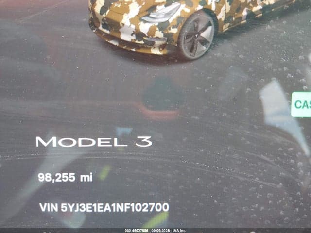 2022 TESLA MODEL 3 REAR-WHEEL DRIVE 16