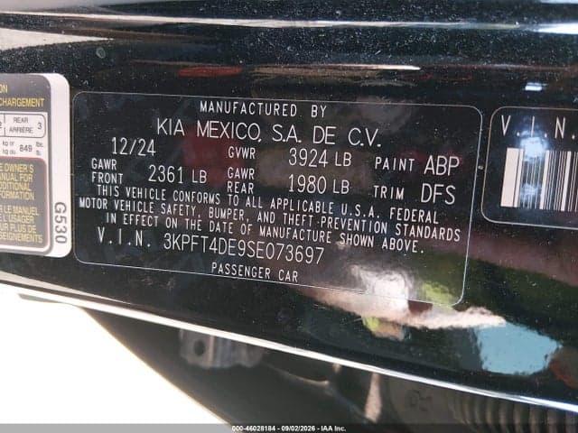 2025 KIA K4 LX 9
