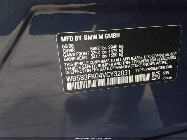 2027 BMW M5 9