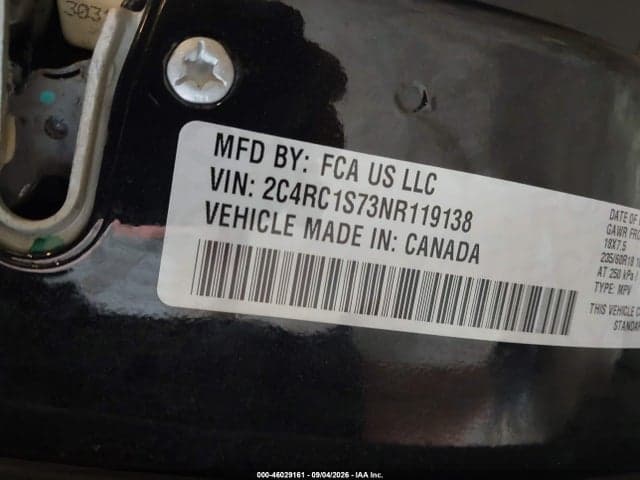 2022 CHRYSLER PACIFICA HYBRID LIMITED 9