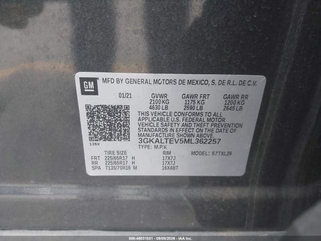 2021 GMC TERRAIN AWD SLE 9