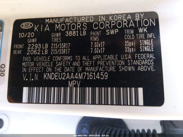 2021 KIA SELTOS S 9