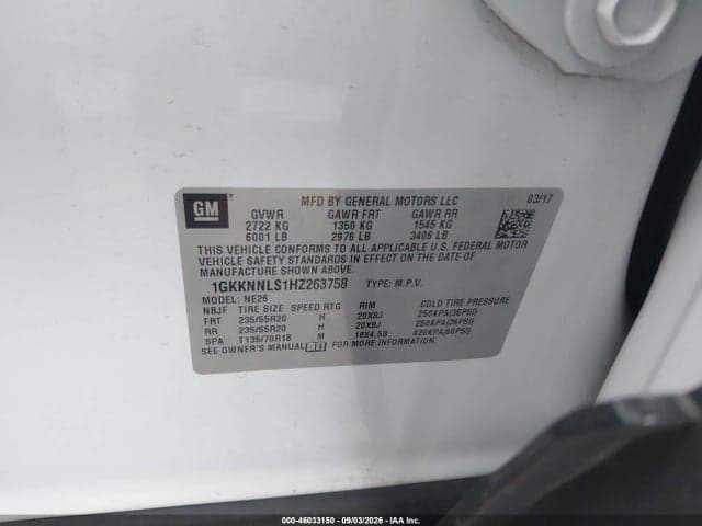 2017 GMC ACADIA SLT-2 9