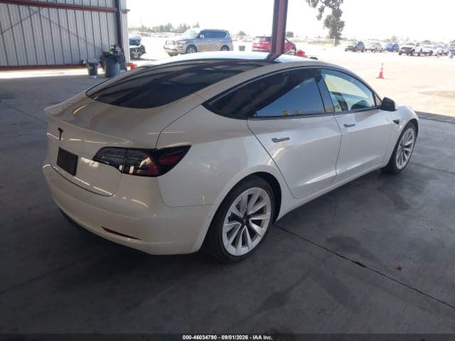 2021 TESLA MODEL 3 STANDARD RANGE PLUS REAR-WHEEL DRIVE 4