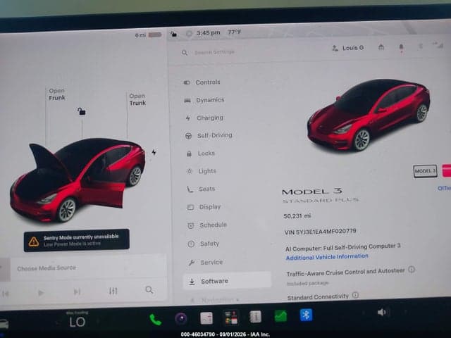 2021 TESLA MODEL 3 STANDARD RANGE PLUS REAR-WHEEL DRIVE 7