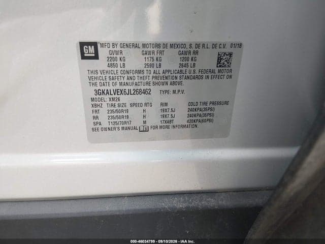 2018 GMC TERRAIN SLT 9