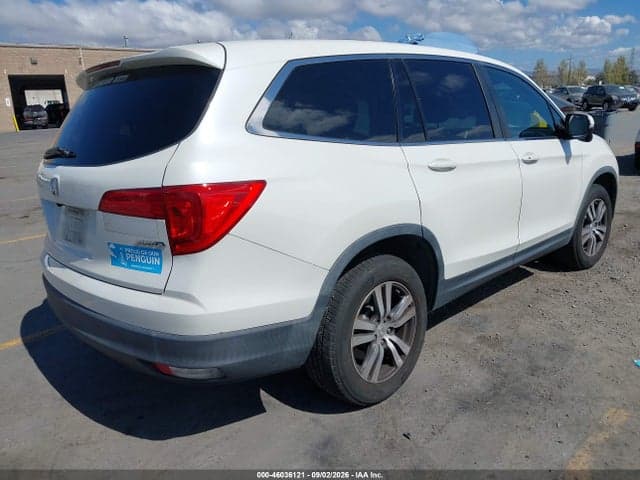 2017 HONDA PILOT EX 4