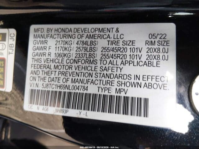 2022 ACURA RDX A-SPEC PACKAGE 9