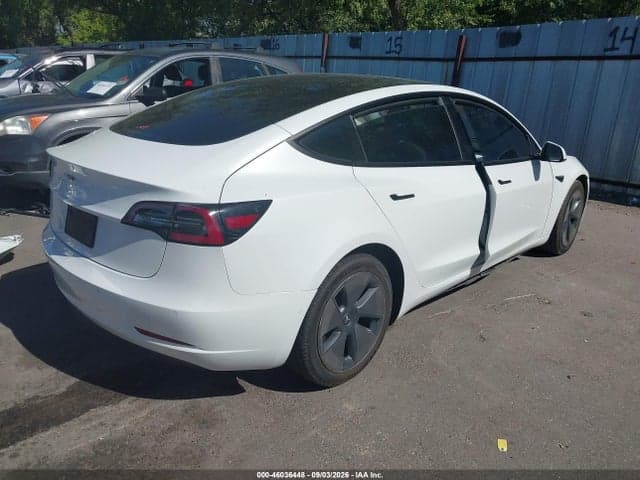 2021 TESLA MODEL 3 STANDARD RANGE PLUS REAR-WHEEL DRIVE 4