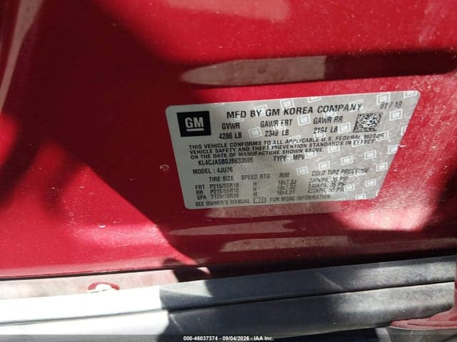 2018 BUICK ENCORE PREFERRED 9
