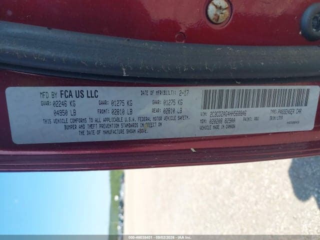 2017 DODGE CHALLENGER SXT 9