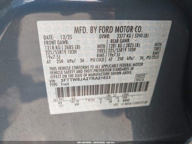 2026 FORD MAVERICK XLT 9