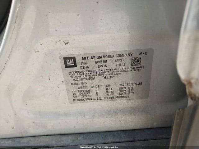2017 BUICK ENCORE PREFERRED 9