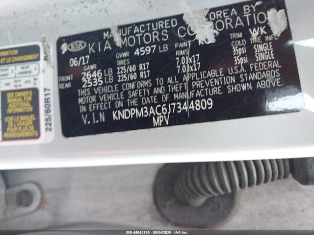 2018 KIA SPORTAGE LX 9