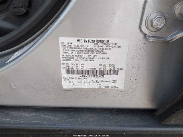 2019 FORD ECOSPORT TITANIUM 9