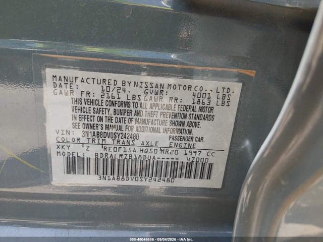 2025 NISSAN SENTRA SR 9