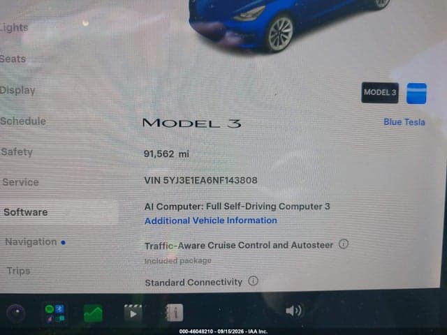 2022 TESLA MODEL 3 REAR-WHEEL DRIVE 7
