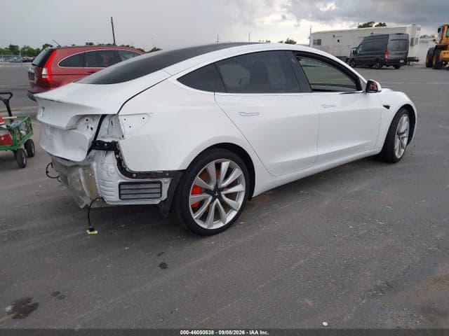 2018 TESLA MODEL 3 LONG RANGE/PERFORMANCE 4