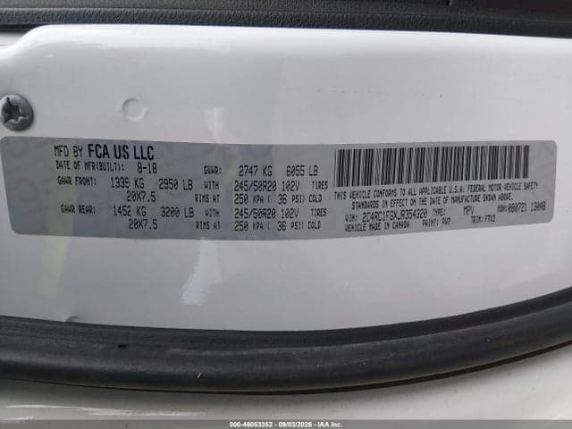 2018 CHRYSLER PACIFICA TOURING PLUS 10