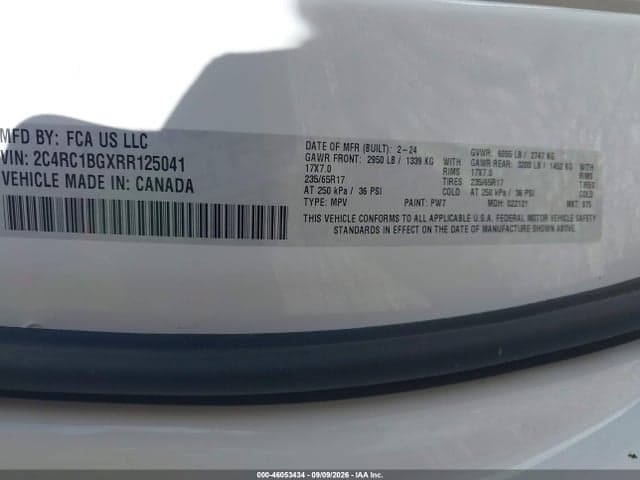 2024 CHRYSLER PACIFICA TOURING L 9