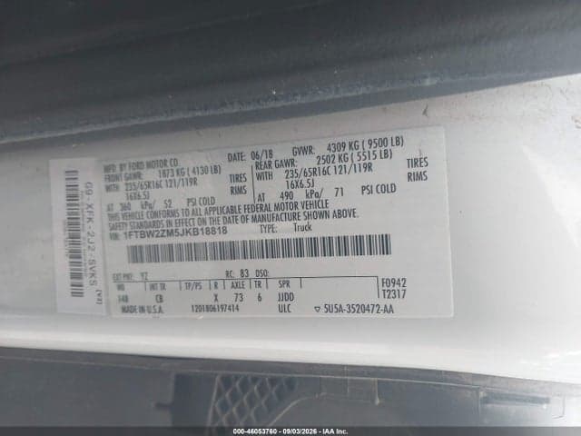 2018 FORD TRANSIT-350 9