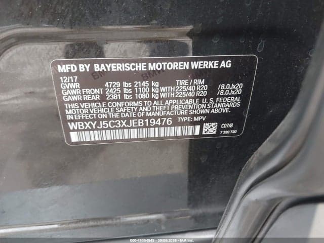 2018 BMW X2 XDRIVE28I 9
