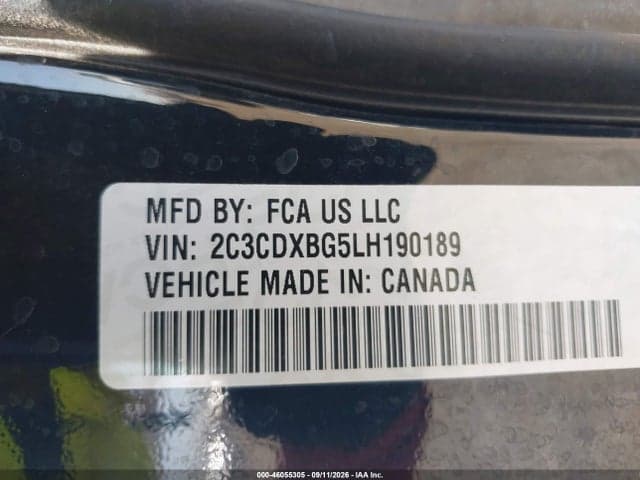 2020 DODGE CHARGER SXT RWD 9