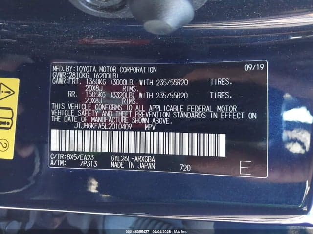 2020 LEXUS RX 450HL 9