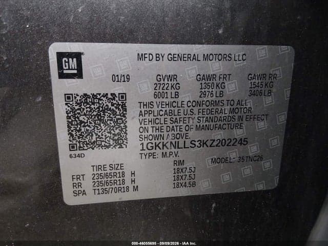 2019 GMC ACADIA SLE-2 9